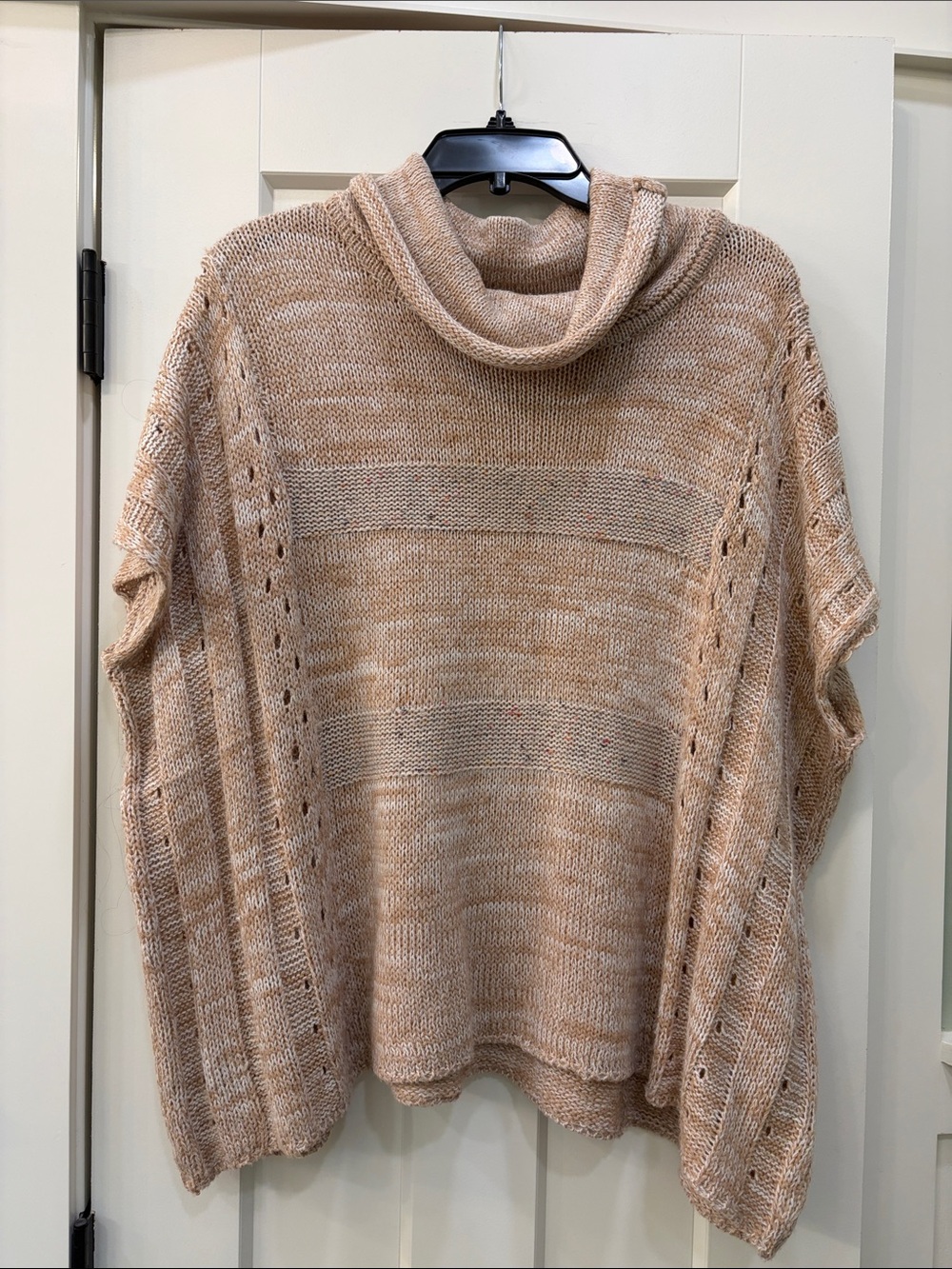Altar’d State Cozy Turtleneck Knit Sweater in Light Beige